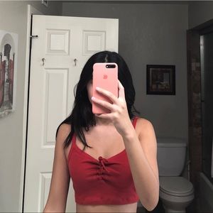 Urban Outfitters Red Tank